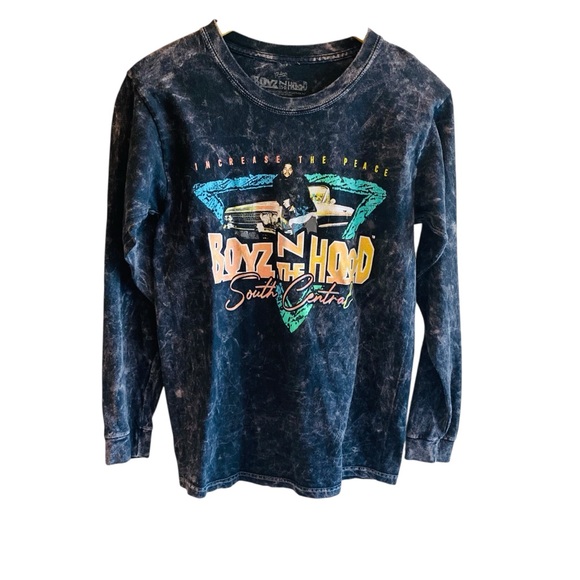 Boyz N The Hood Tops - BOYZ N THE HOOD Ice Cube South Central Long Sleeve Tee
